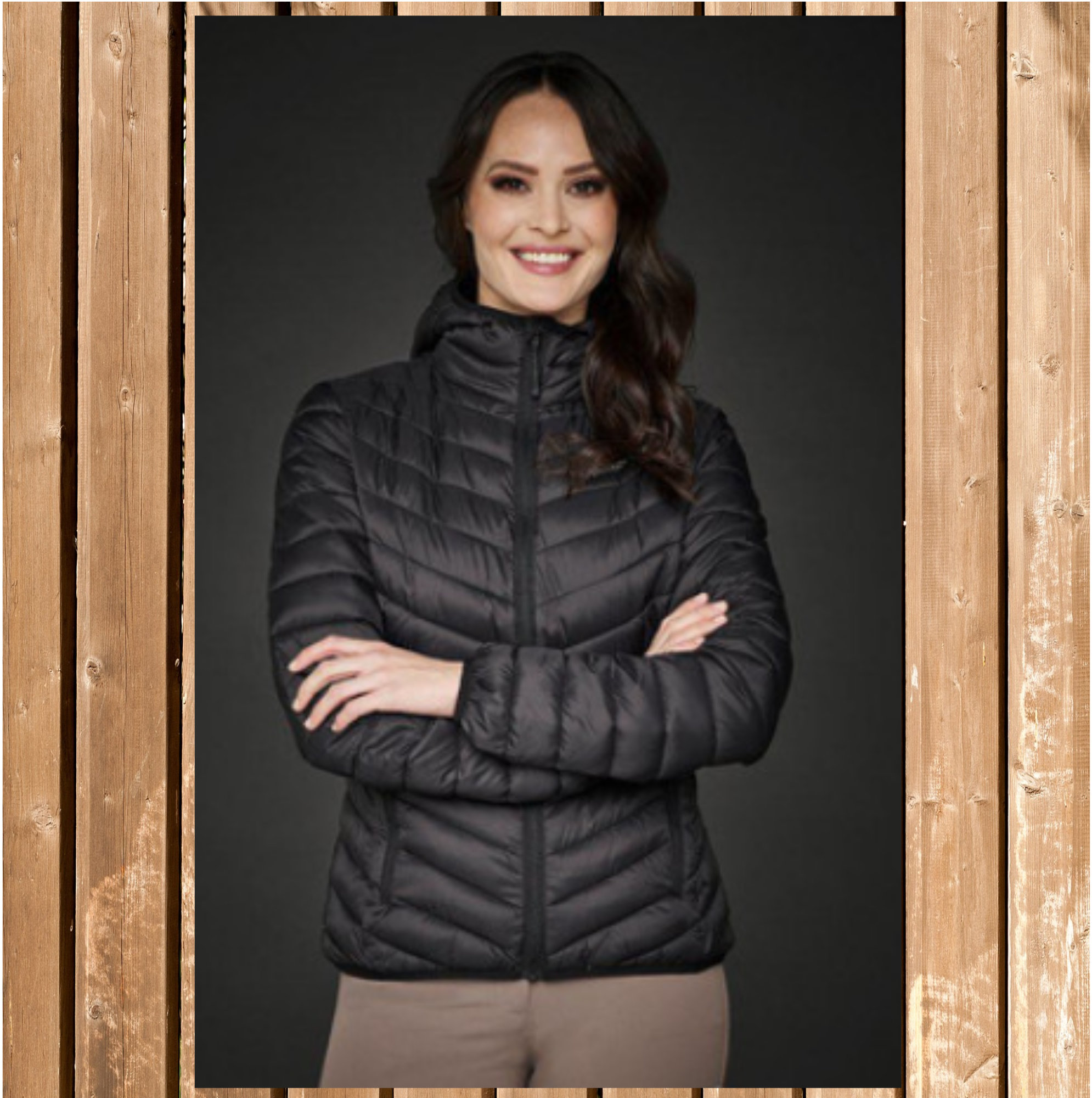 Mountain Horse Jacke Sally, leichte Steppjacke, black